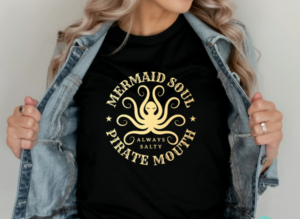 Mermaid Soul, Pirate Mouth Tshirt