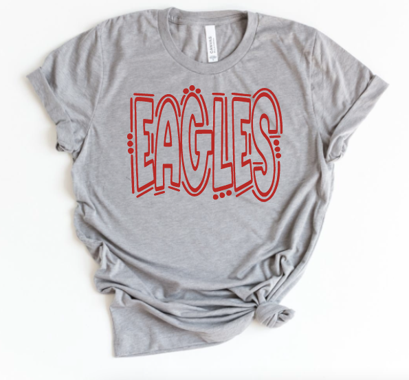 Eagles Doodle Design Tshirt