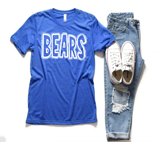 Bears Doodle Design Tshirt